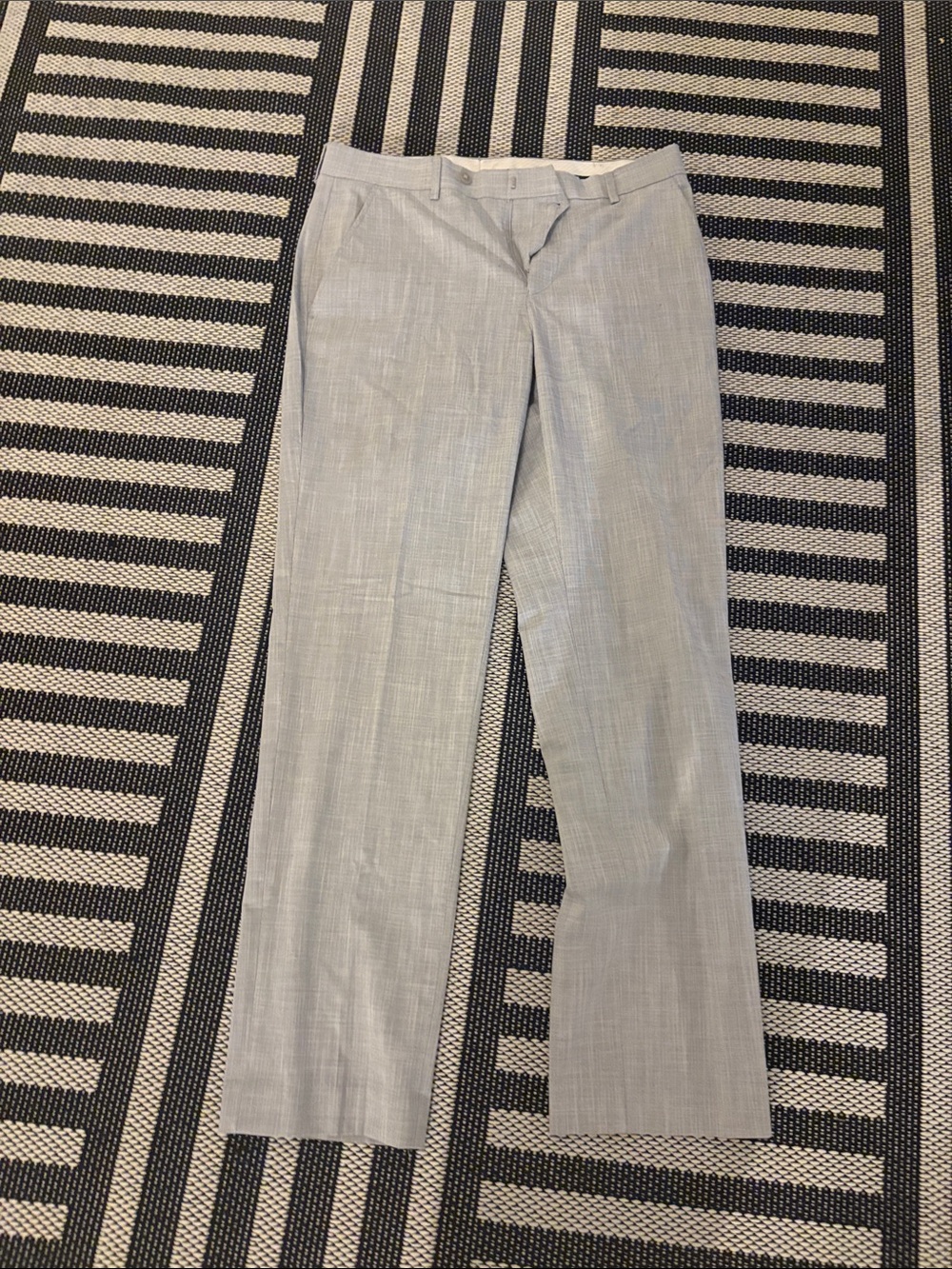 Calvin Klein Light Gray Women's Dress Trousers